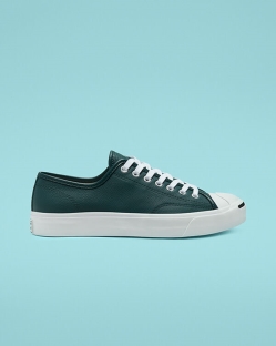 Converse Seasonal Color Leather Jack Purcell Női Rövidszárú Fehér | OBGFTVQ-HU